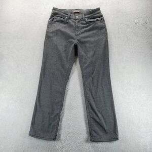 34 Heritage Jeans Mens 33x30 Gray Charisma Classic Straight Stretch Comfort